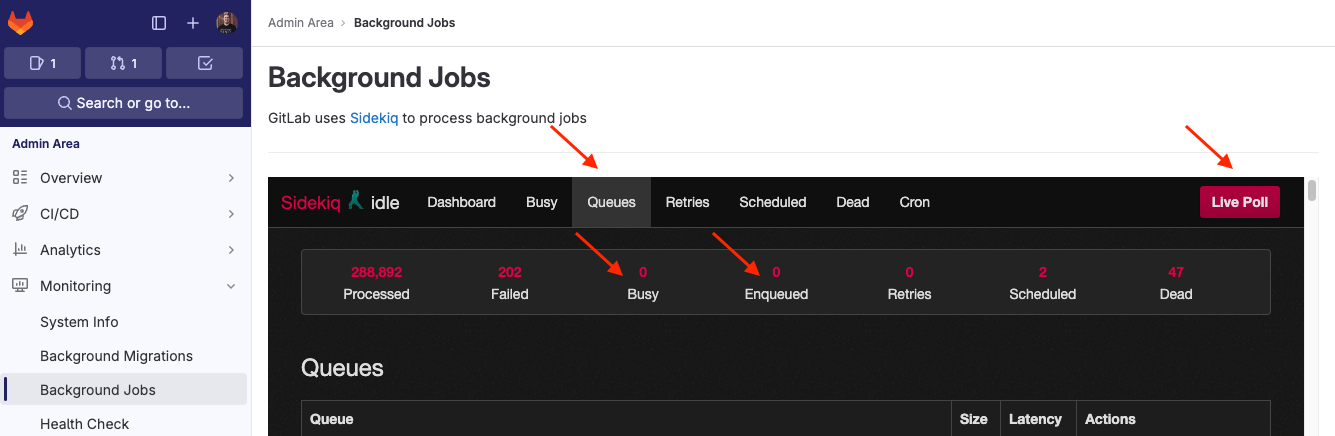 Sidekiq background jobs
